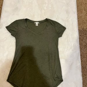 Olive green dress shirt